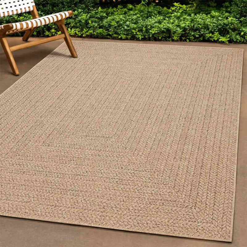 Vidaxl vloerkleed zizur binnen en buiten 60x110 cm jute look