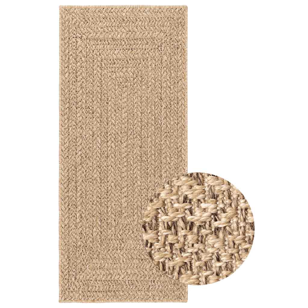 VIDAXL RAG ZIZUR all'interno e all'esterno di 80x200 cm look da iuta