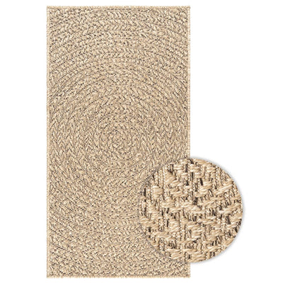 Vidaxl Rug Zizur dentro y fuera de 60x110 cm de yute Look