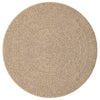 Vidaxl Rug Zizur all'interno e all'esterno Ø 200 cm look da iuta