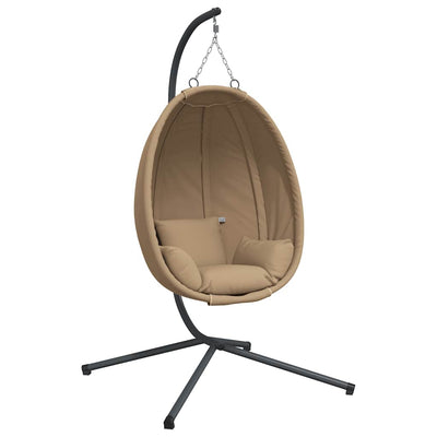 Silla colgante de Vidaxl con tela estándar y tope de acero
