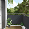 Vidaxl balkonscherm 300x90 cm pvc antracietkleurig
