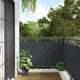 Vidaxl Balcony screen 500x90 cm PVC Anthracite -colored