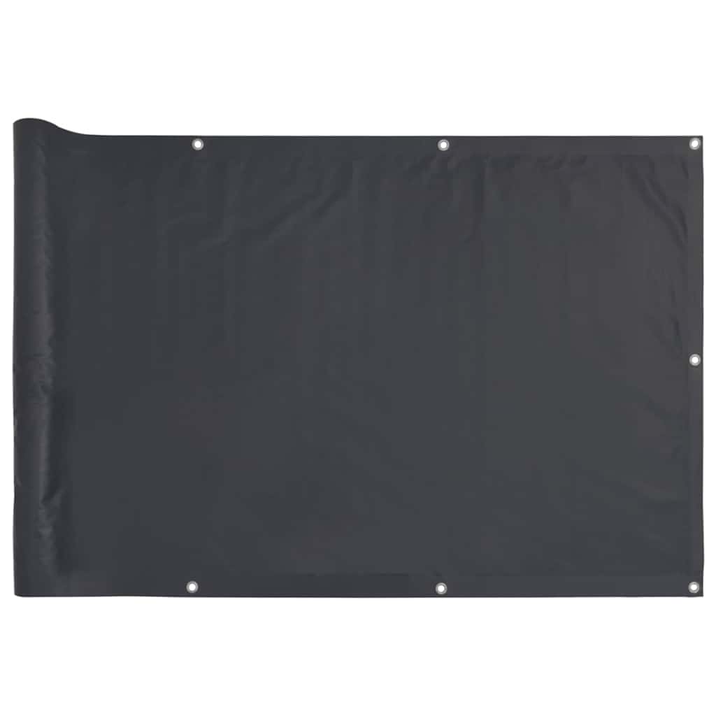 Pantalla de balcón Vidaxl 700x90 cm PVC Antracita -Coled