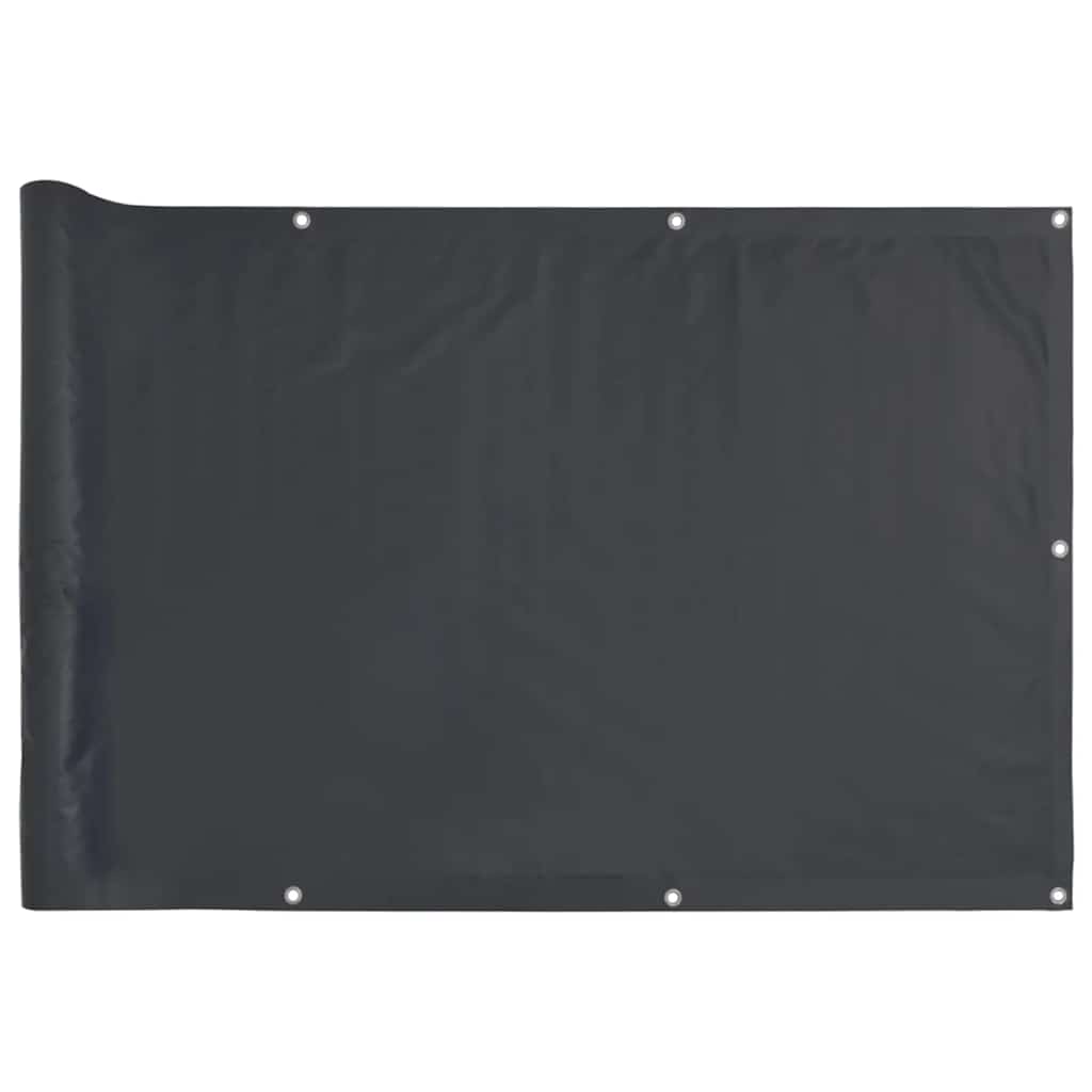 Vidaxl Balcony Schermata 600x120 cm PVC antracite