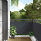 Vidaxl Balcony Schermata 600x120 cm PVC antracite