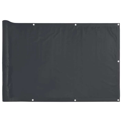 Vidaxl balkonscherm 800x120 cm pvc antracietkleurig