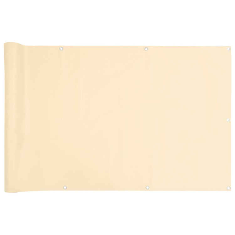 Pantalla de balcón Vidaxl 500x120 CM CRAM PVC -COLORADO