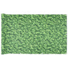 Vidaxl Balcon Schermo Plant Pattern 400x120 cm PVC Verde