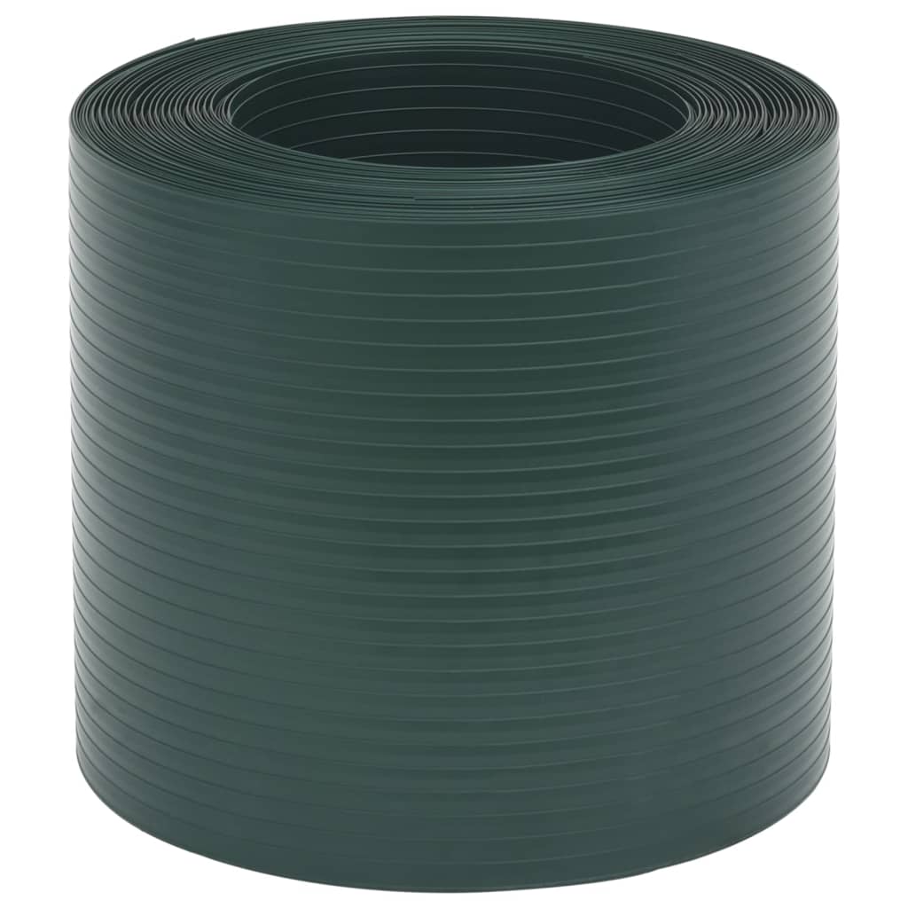 Vidaxl Garden Schermate 10 ST 252.5x19 M PVC verde