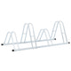 Soporte para bicicletas Vidaxl para 4 bicicletas de acero galvanizado separado