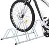 Soporte para bicicletas Vidaxl para 4 bicicletas de acero galvanizado separado
