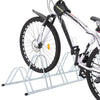 Soporte para bicicletas Vidaxl para 6 bicicletas acero galvanizado separado