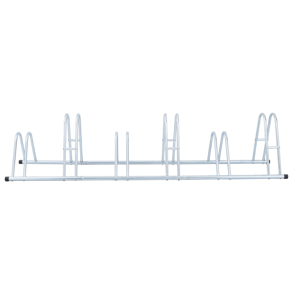 Soporte para bicicletas VidaXL para 6 bicicletas, independiente de acero galvanizado