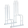 Soporte para bicicletas Vidaxl para 2 bicicletas de acero galvanizado separado
