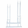 Soporte para bicicletas Vidaxl para 2 bicicletas de acero galvanizado separado