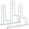 Soporte para bicicletas Vidaxl para 3 bicicletas de acero galvanizado separado