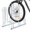 Soporte para bicicletas Vidaxl para 3 bicicletas de acero galvanizado separado