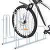 Soporte para bicicletas Vidaxl para 4 bicicletas de acero galvanizado separado