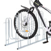 Soporte para bicicletas VidaXL para 5 bicicletas, independiente de acero galvanizado