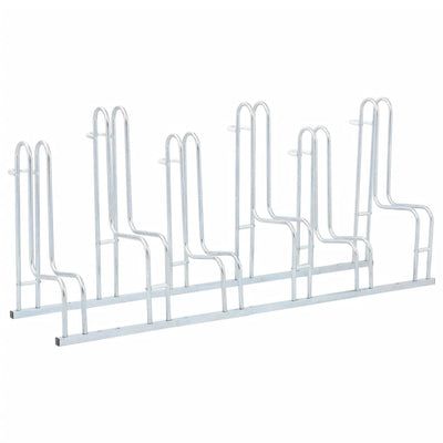Soporte para bicicletas Vidaxl para 6 bicicletas acero galvanizado separado