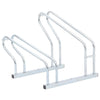 Soporte para bicicletas Vidaxl para 2 bicicletas de acero galvanizado separado