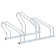 Soporte para bicicletas VidaXL para 3 bicicletas, independiente de acero galvanizado