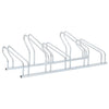 Soporte para bicicletas Vidaxl para 5 bicicletas de acero galvanizado separado