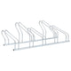 Soporte para bicicletas Vidaxl para 5 bicicletas de acero galvanizado separado