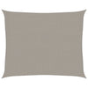 Vidaxl Zonnezeil 160 g m² Rectangular 2.5x3 M Hdpe gris claro