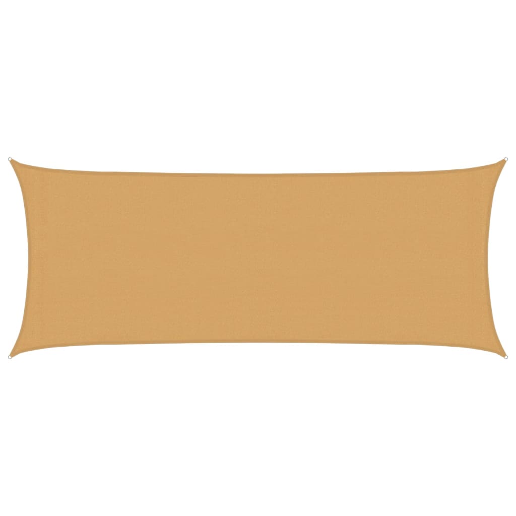 Vidaxl Zonnezeil 160 g m² Rectangular 2x4.5 M HDPE Sand -Colorado