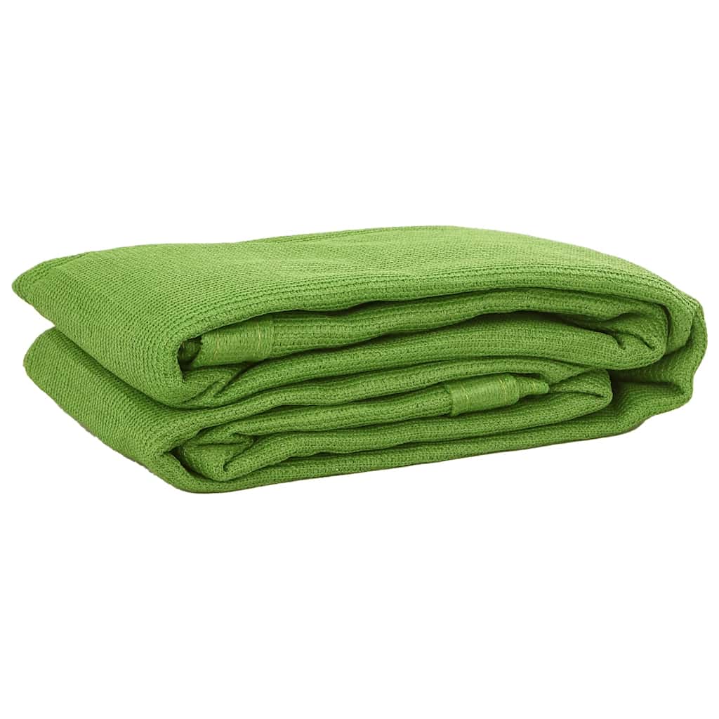 Tappeto per tenda VidaXL 400x700 cm HDPE verde chiaro