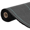 Panno di carota Vidaxl 0,5x50 m polipropene nero