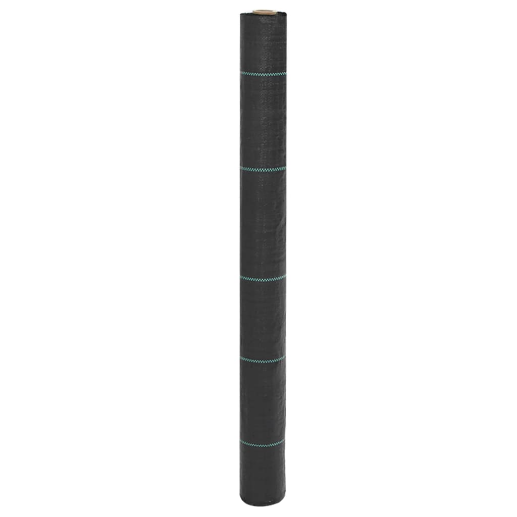 Vidaxl Carot Cloth 1x150 M Polypropene Nero