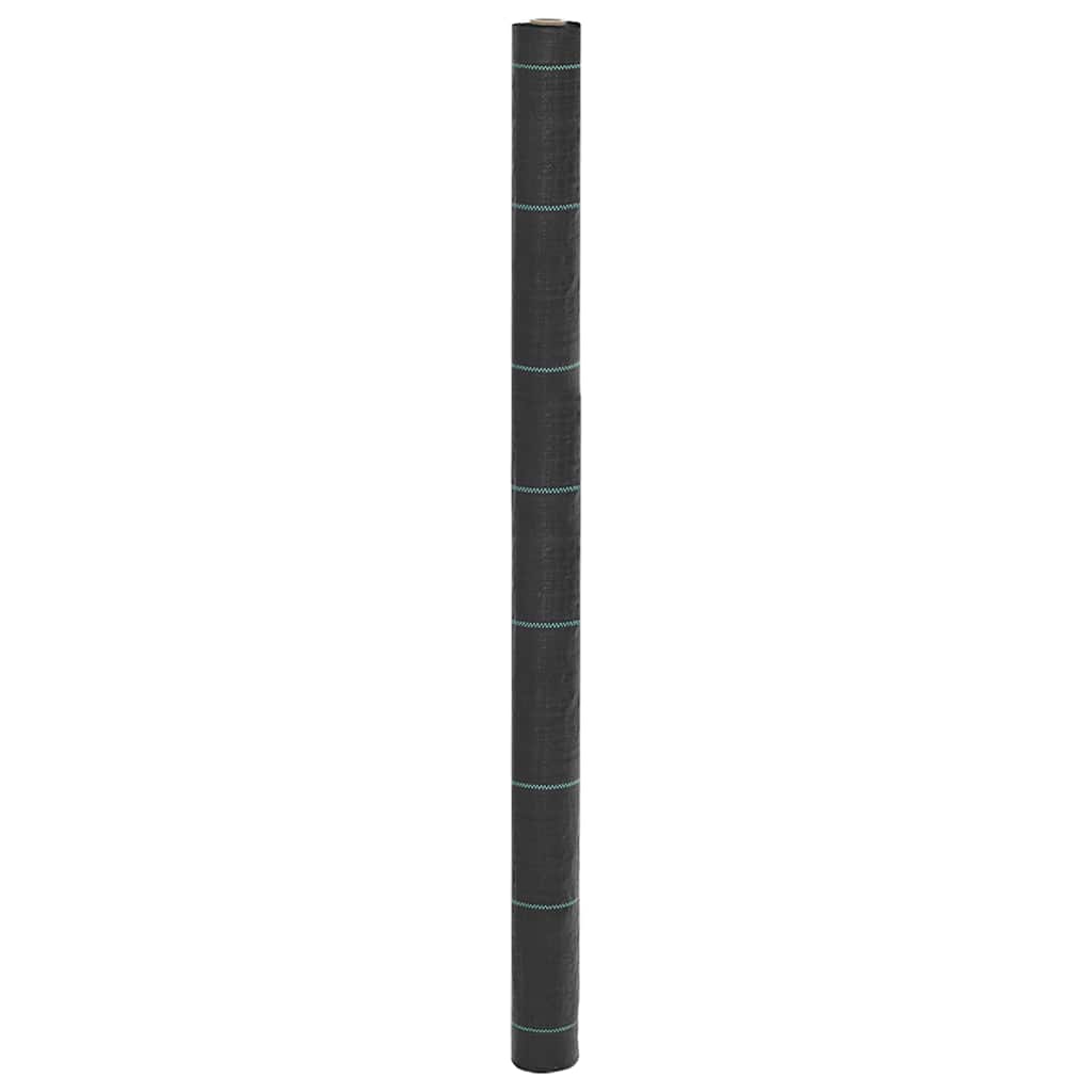 Vidaxl Carot Cloth 1.5x100 M Polypropene Nero