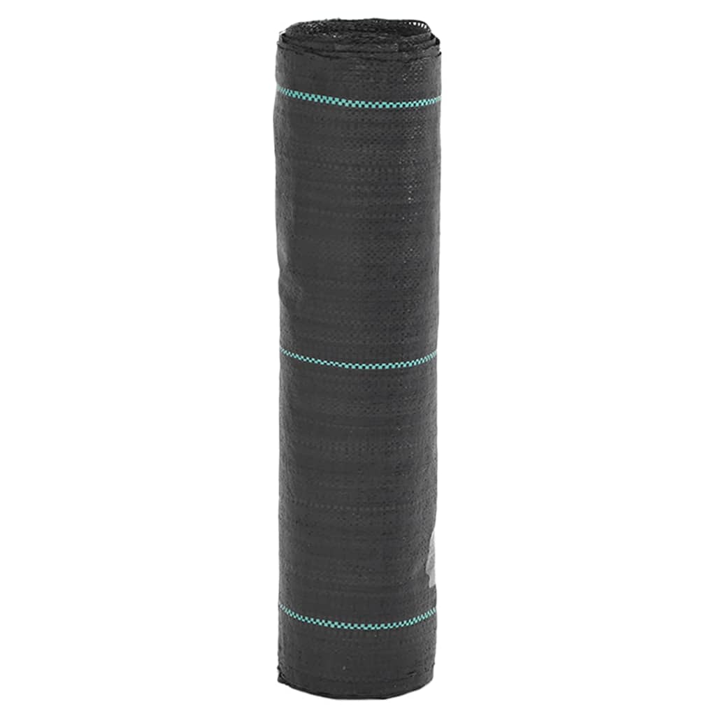 Vidaxl Carot Cloth 0,5x10 M Polypropene nero
