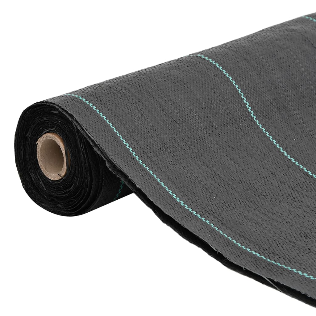 Vidaxl Carot Cloth 0,5x100 m PP nero