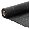 Vidaxl Carot Cloth 1x50 M Polypropene Nero