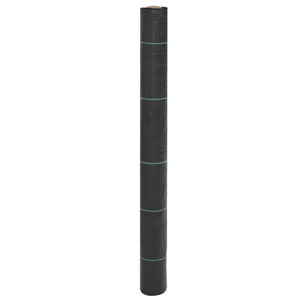 Vidaxl Carot Cloth 1x150 M Polypropene Nero