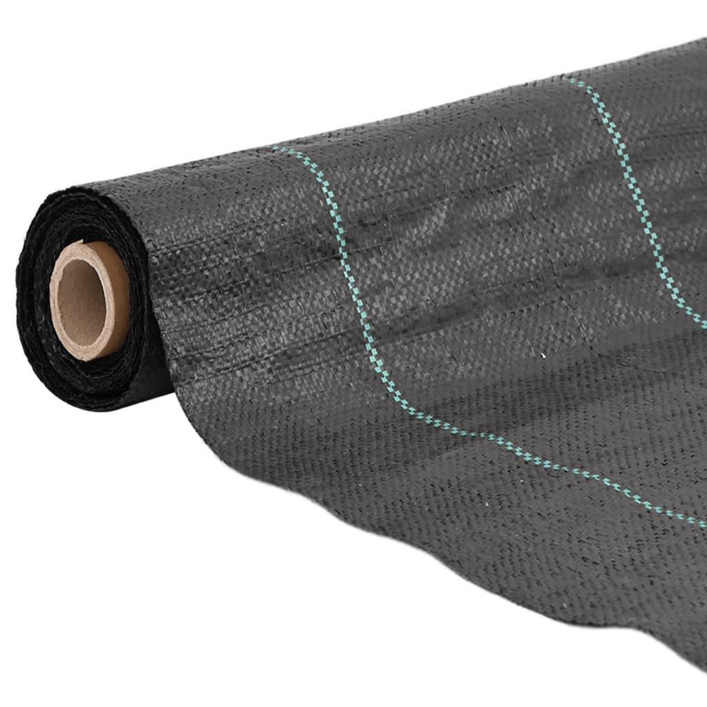 Vidaxl Carot Cloth 1x150 M Polypropene Nero