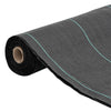 Panno di carota Vidaxl 1.5x150 m Polypropene nero