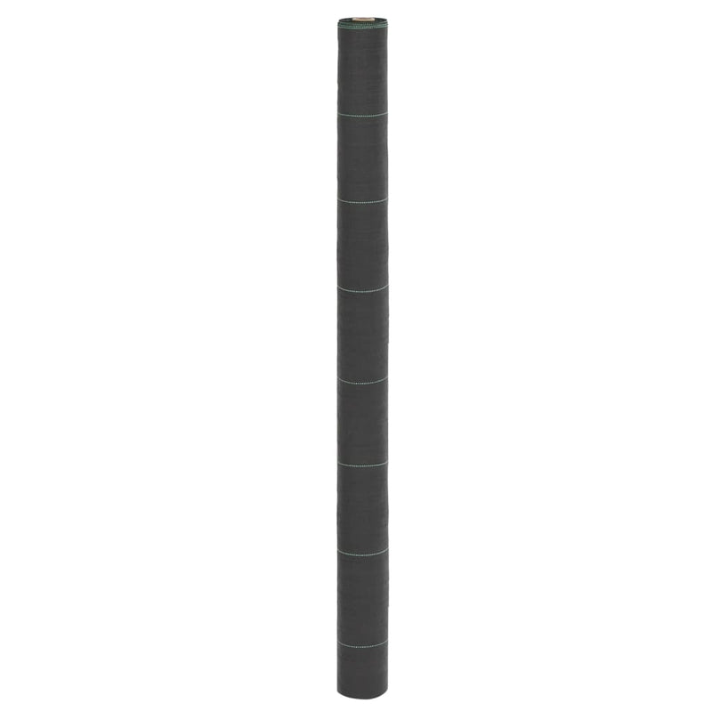 Vidaxl Carot Cloth 1.5x100 M Polypropene Nero