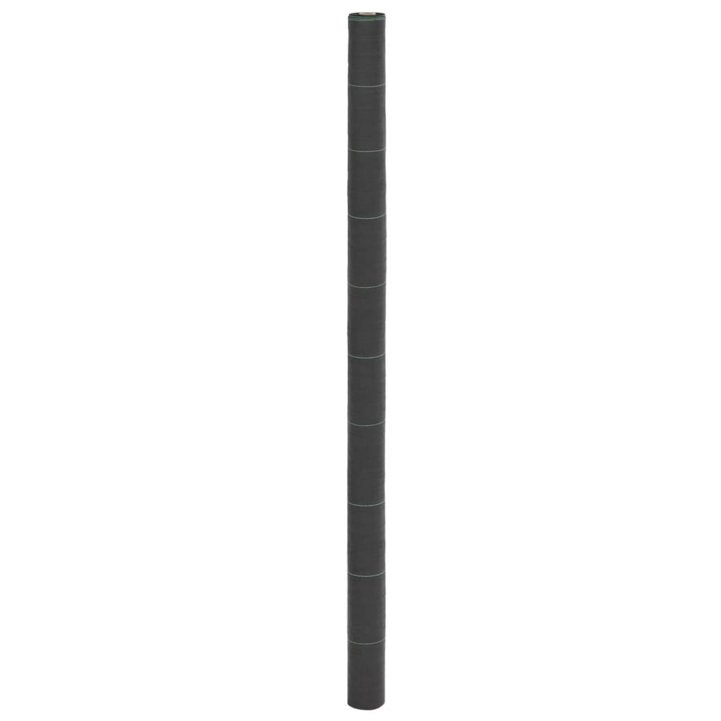 Vidaxl Carot Cloth 2x10 M Polypropene Nero
