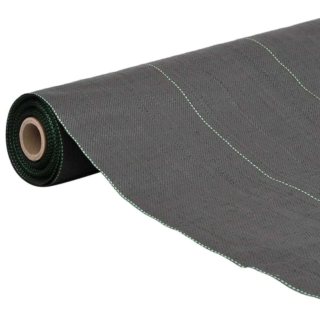 Vidaxl Carot Cloth 4x25 M Polypropene Black