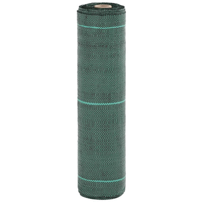 Panno di carota Vidaxl 0,5x50 m in polipropene verde