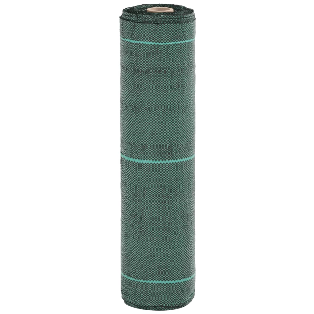 Panno Vidaxl Carota 0,5x100 m Polypropene Green