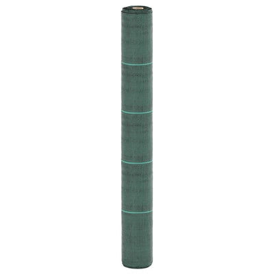 Vidaxl Carot stoffa 1x50 m in polipropene verde