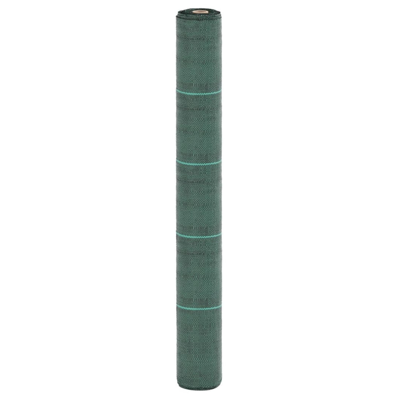 Tela de zanahoria Vidaxl 1x100 m polypropene verde