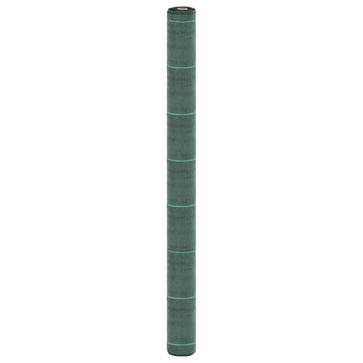 Vidaxl Carot stoffa 1.5x10 m in polipropene verde