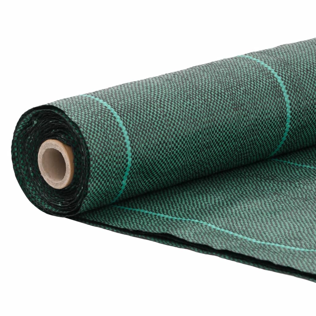 Vidaxl Carote stoffa 1.5x200 m Polypropene Green